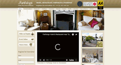 Desktop Screenshot of farthingshotel.co.uk